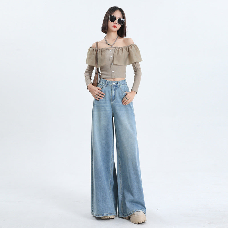 The 'Brooklyn' 90s Retro High-Rise Wide-Leg Jeans