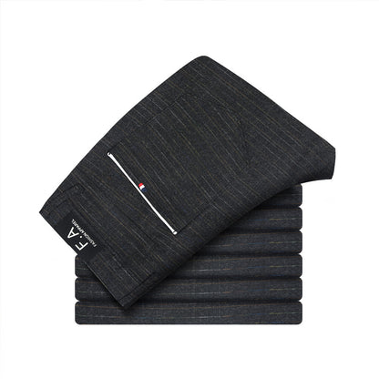 The 'Daily-Driver' Comfort-Stretch Casual Trousers