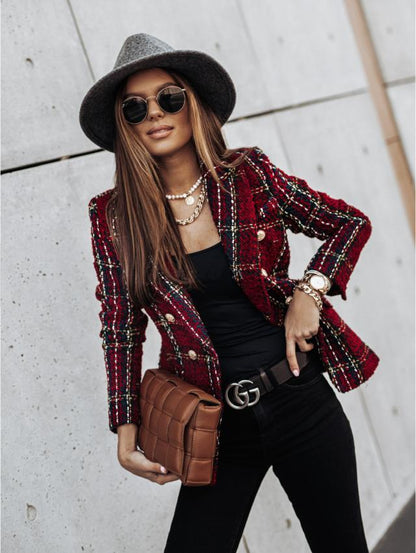 The 'Vanguard' Statement Patterned Double-Breasted Suit