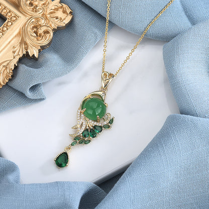The Empress Gemstone Statement Necklace