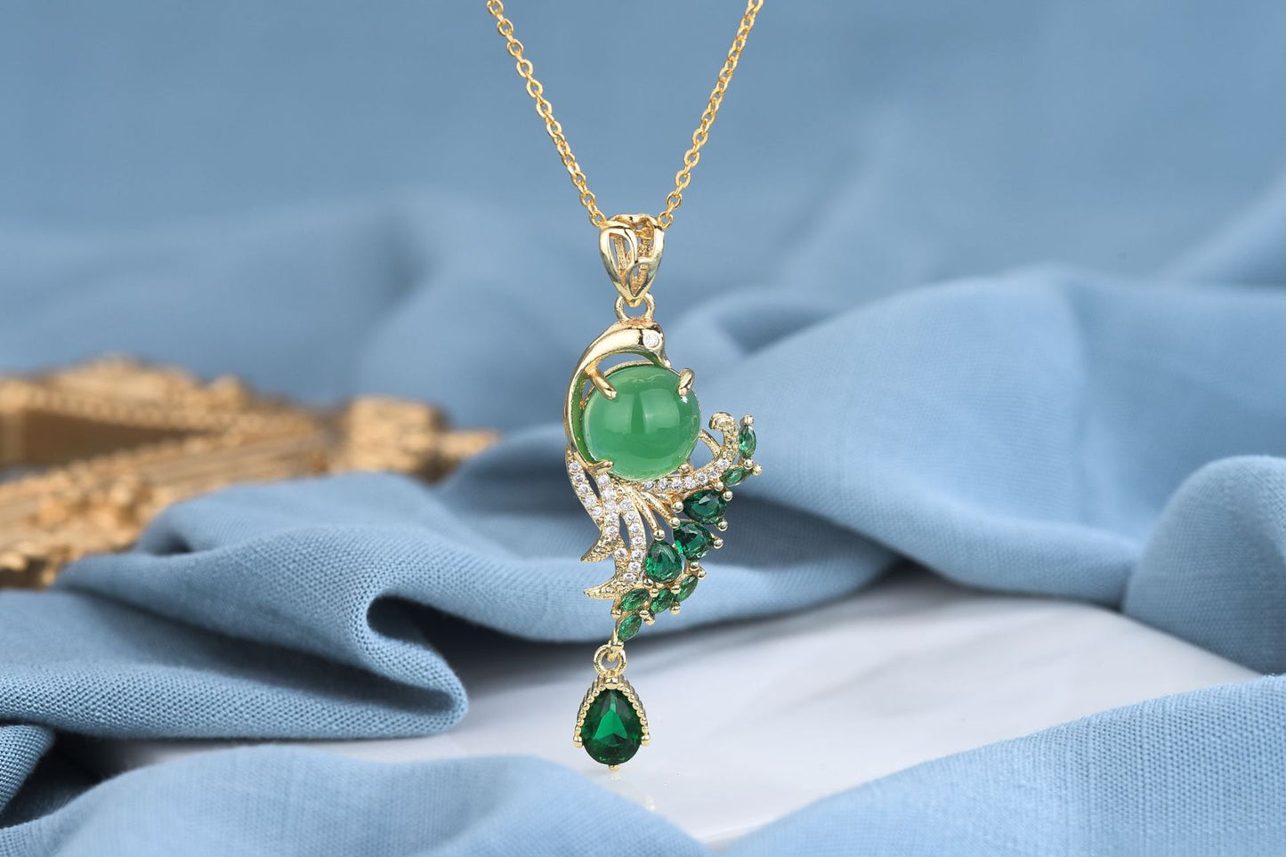 The Empress Gemstone Statement Necklace