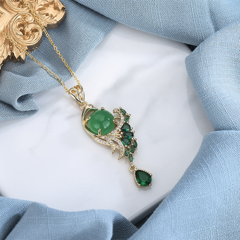 The Empress Gemstone Statement Necklace