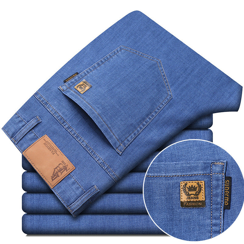 The 'Executive' Classic Straight-Leg Business Jeans