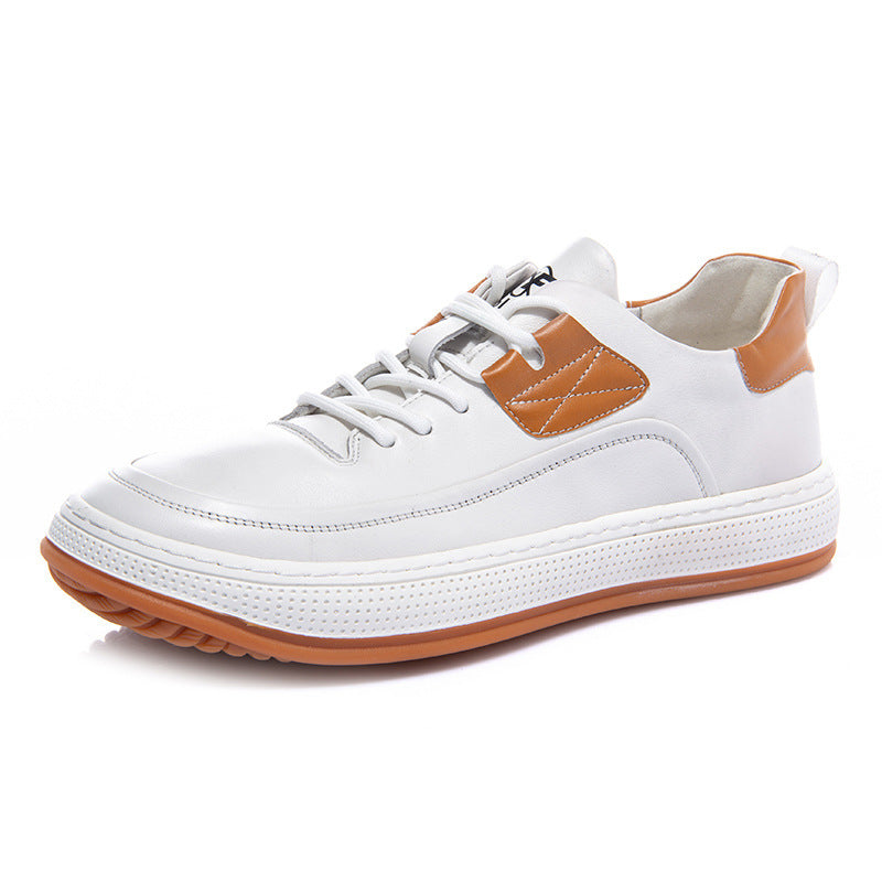 The 'Daily-Classic' Versatile Faux Leather Sneakers