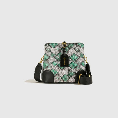 PU leather casual sling bag

