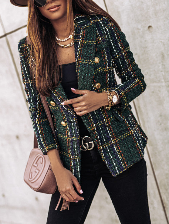 The 'Vanguard' Statement Patterned Double-Breasted Suit