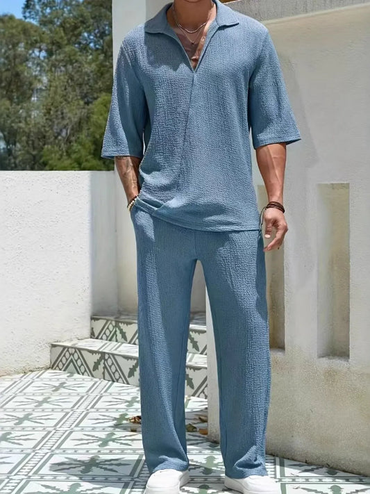 Men's Johnny collar top with matching pants set

2900aa95-77a1-43c4-a5eb-fa873c177f8a-Max-Origin