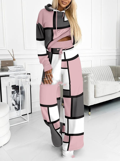 The 'Effortless-Vibe' Printed Relaxed Co-ord Set