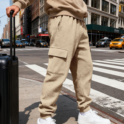 The 'Metro-Trek' Jacquard Utility Commuter Trousers