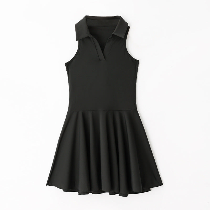 The 'Ace-V' V-Neck Performance Tennis Dress
