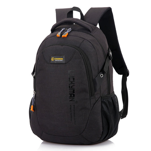 Men’s polyester laptop backpack for school

