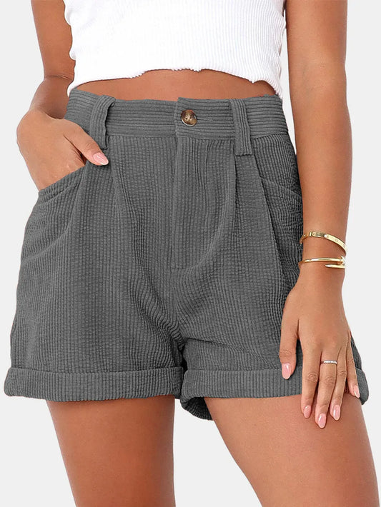 The Everyday Essential High-Waist Shorts | Plus Size