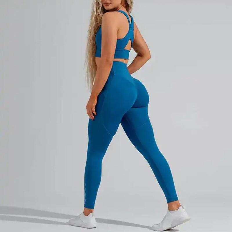 The 'Sleek-Sculpt' High-Waist Leggings with Hidden Pocket