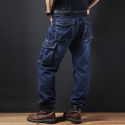 The 'Titan' Loose-Fit Big & Tall Cargo Jeans