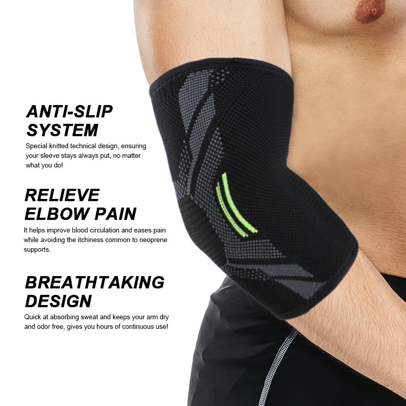 Sports elbow brace for tennis and basketball

