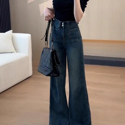 The 'Harvest' High-Rise A-Line Flare Jeans