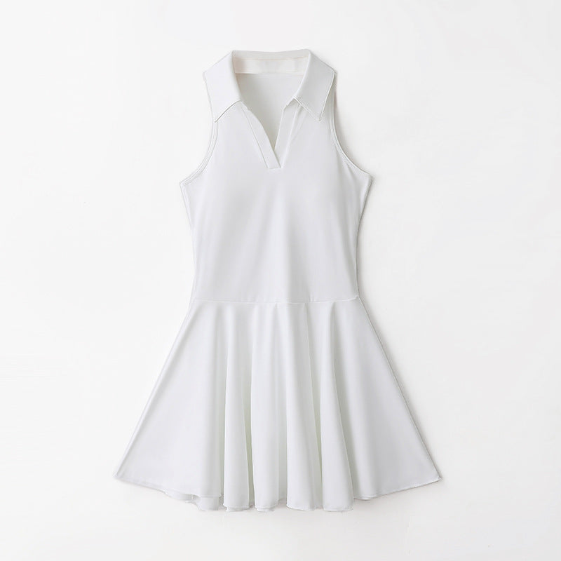 The 'Ace-V' V-Neck Performance Tennis Dress