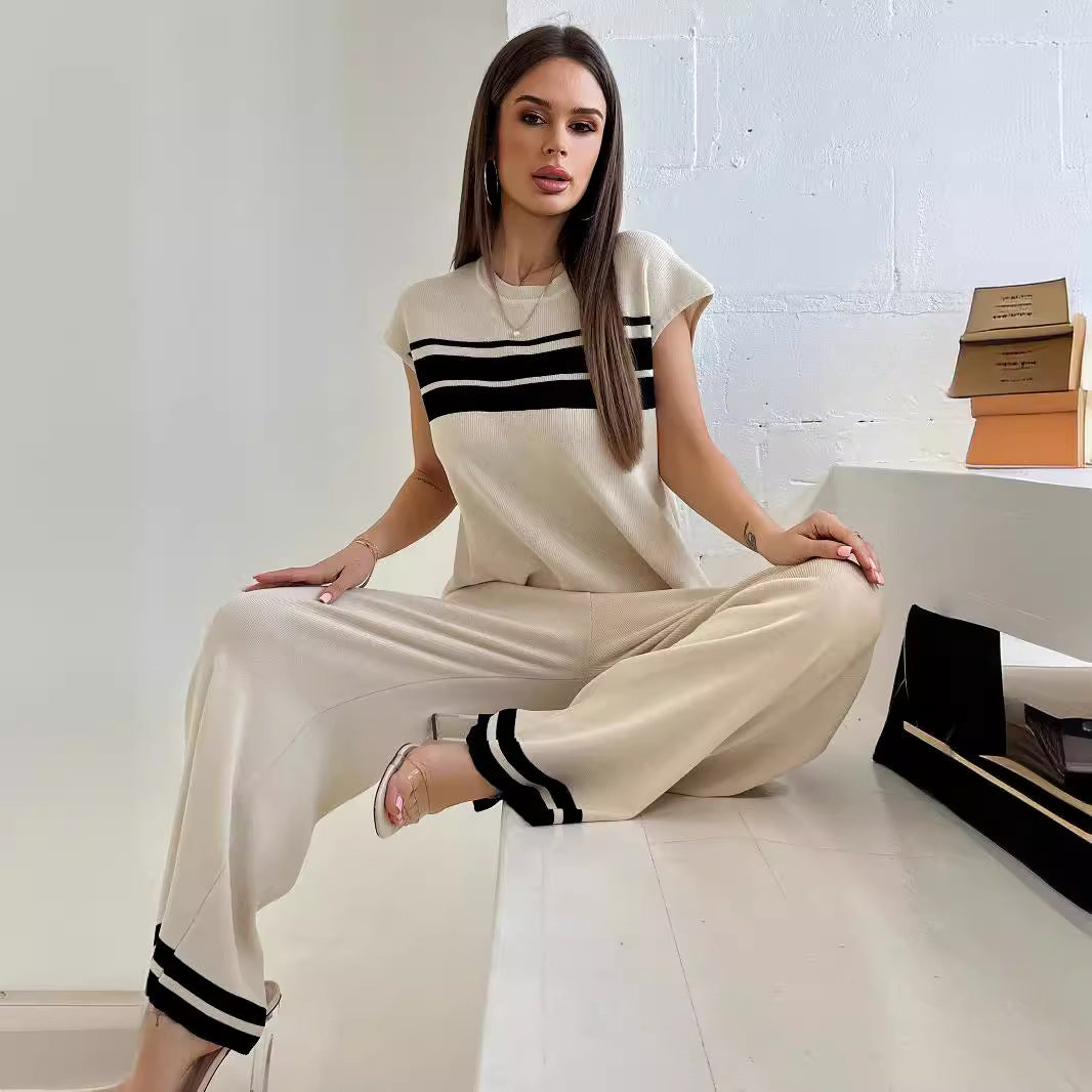 The 'Elevate' High-Waist Wide-Leg Co-ord Set
