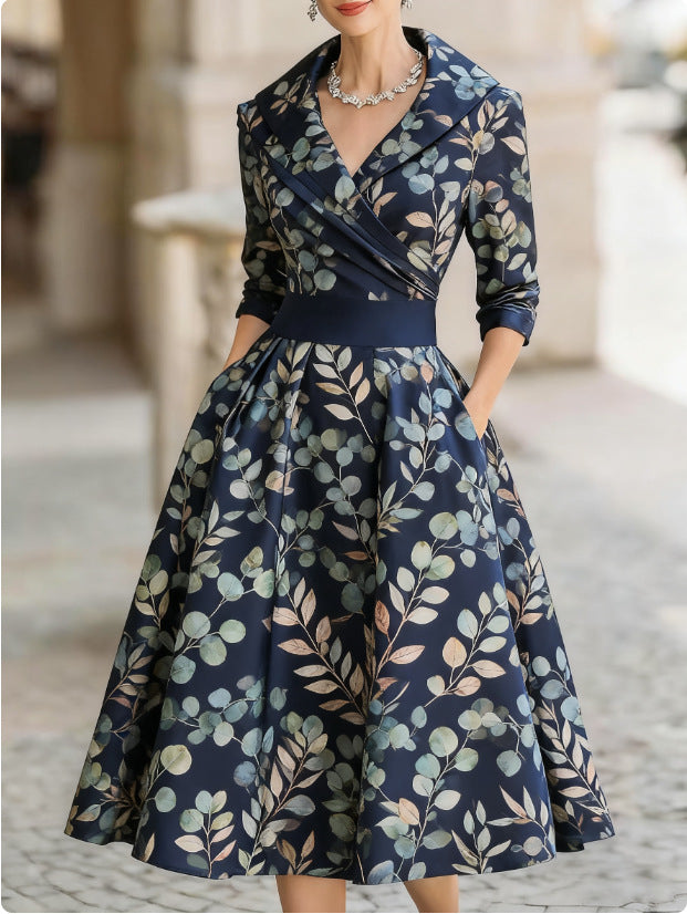 The 'Belle-Époque' French-Style Cinched Waist Dress