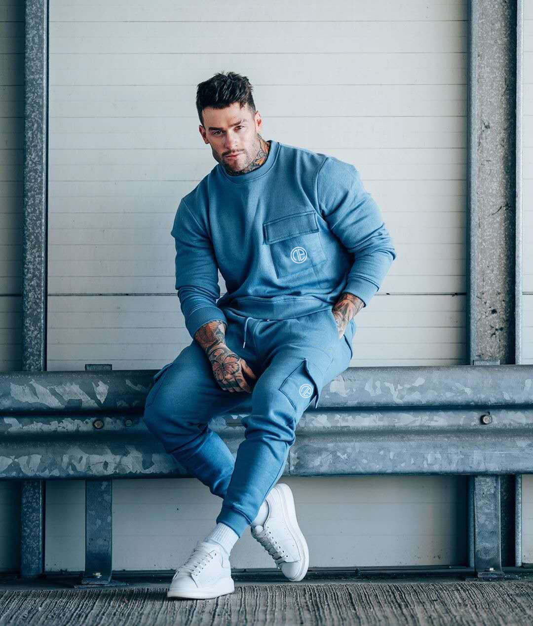 The 'Urban-Flex' Men's Casual Performance Suit
