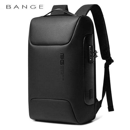 BANGE 15.6 inch anti-theft laptop backpack front view

