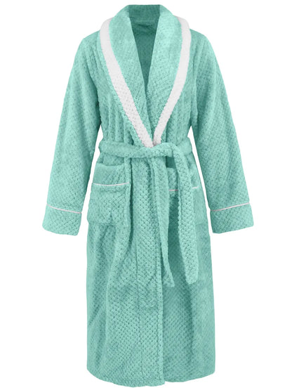 The Riviera Contrast Trim Lounge Gown