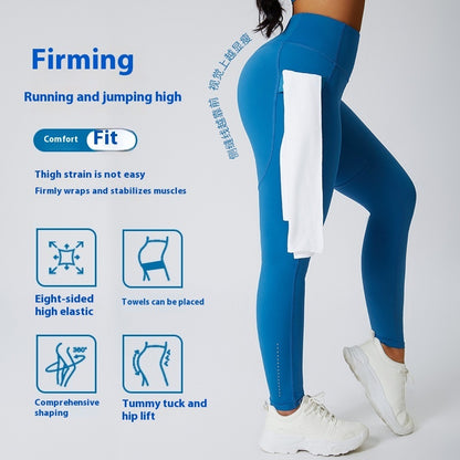 The 'Sleek-Sculpt' High-Waist Leggings with Hidden Pocket