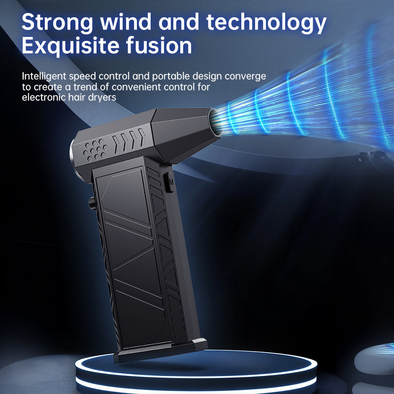 360,000 RPM Mini Turbo Jet Violent Fan   High - Speed Brushless Handheld Duct Cleaning Fan
