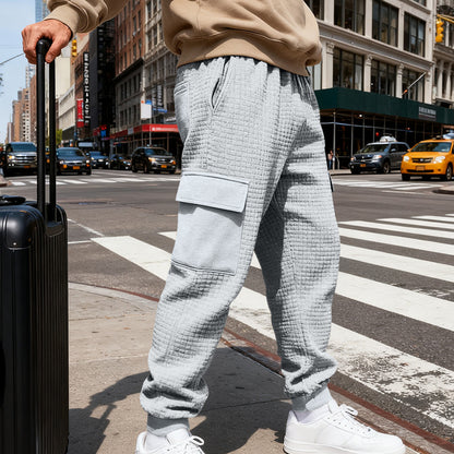 The 'Metro-Trek' Jacquard Utility Commuter Trousers