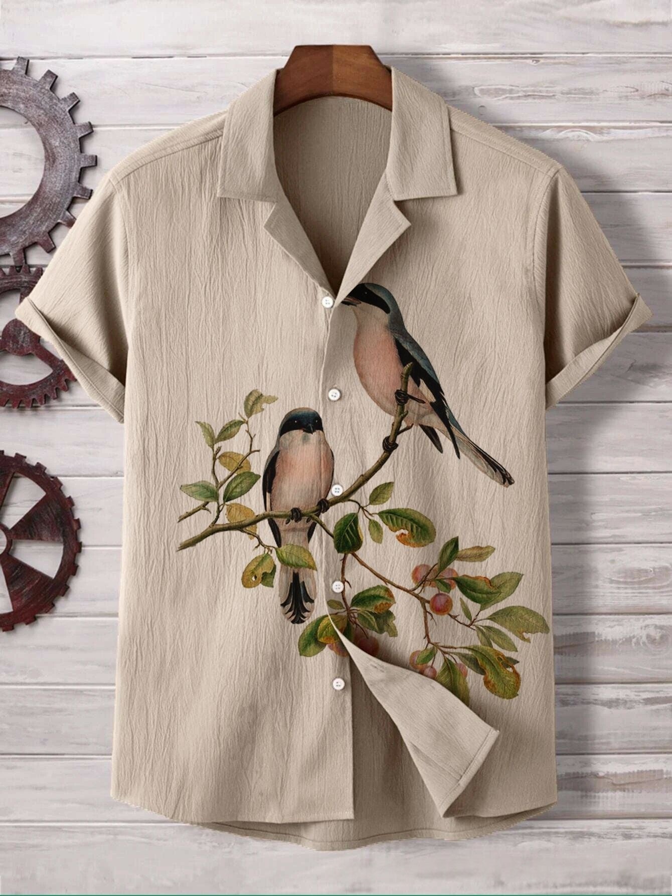 The 'Coastal-Flex' 4-Way Stretch Cuban Collar Shirt