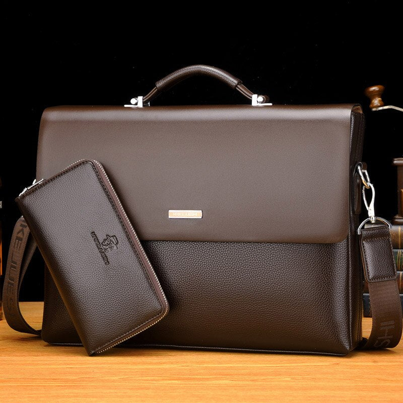 Professional laptop shoulder bag for men

