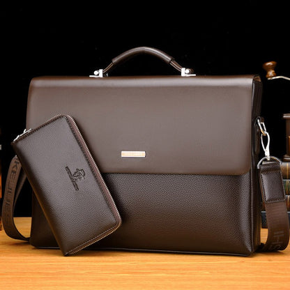Professional laptop shoulder bag for men

