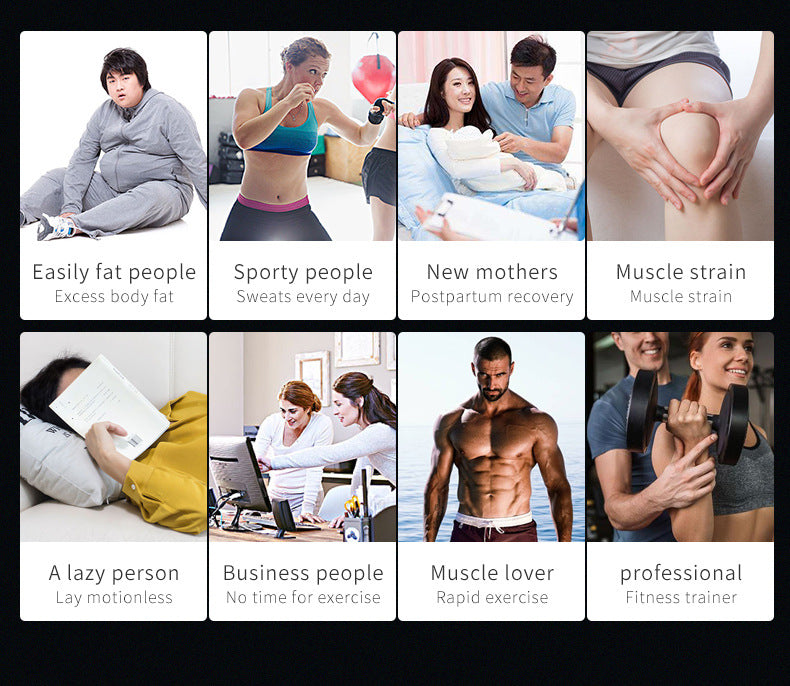 Electronic ab sticker for men and women muscle toning

