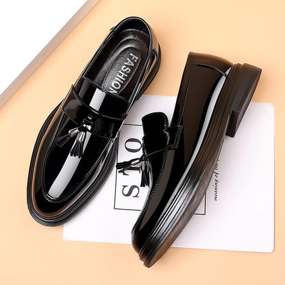 Autumn-ready leather dress shoes
