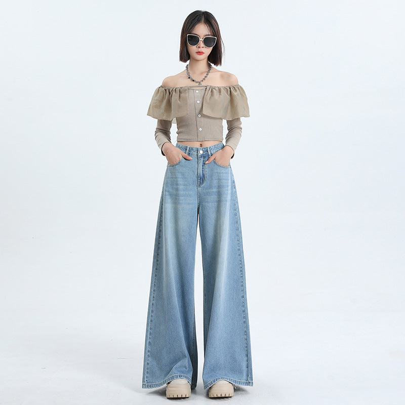 The 'Brooklyn' 90s Retro High-Rise Wide-Leg Jeans