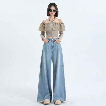 The 'Brooklyn' 90s Retro High-Rise Wide-Leg Jeans
