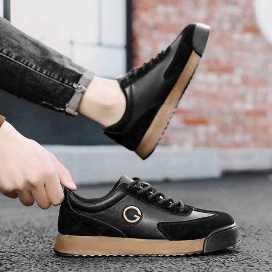 Men’s waterproof leather casual shoes


