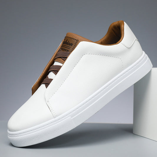 men’s solid color sports shoes


