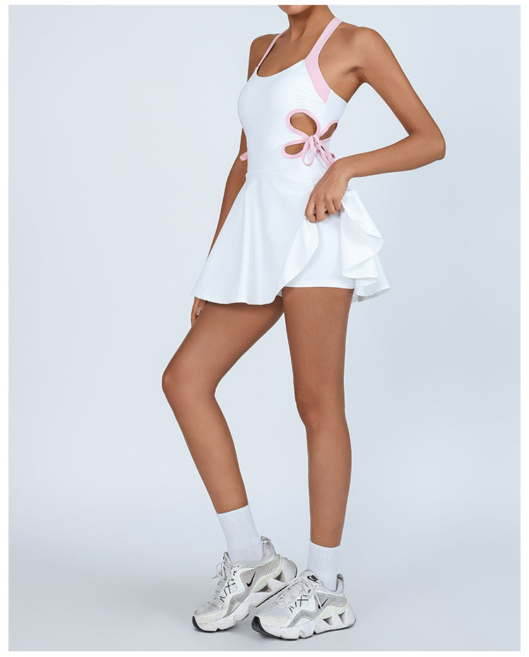 The 'Bella' Bow-Tie Cut-Out Tennis Dress