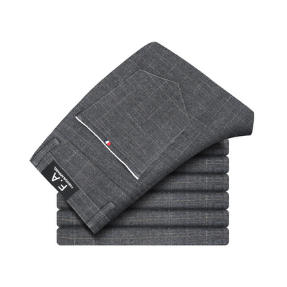 The 'Daily-Driver' Comfort-Stretch Casual Trousers