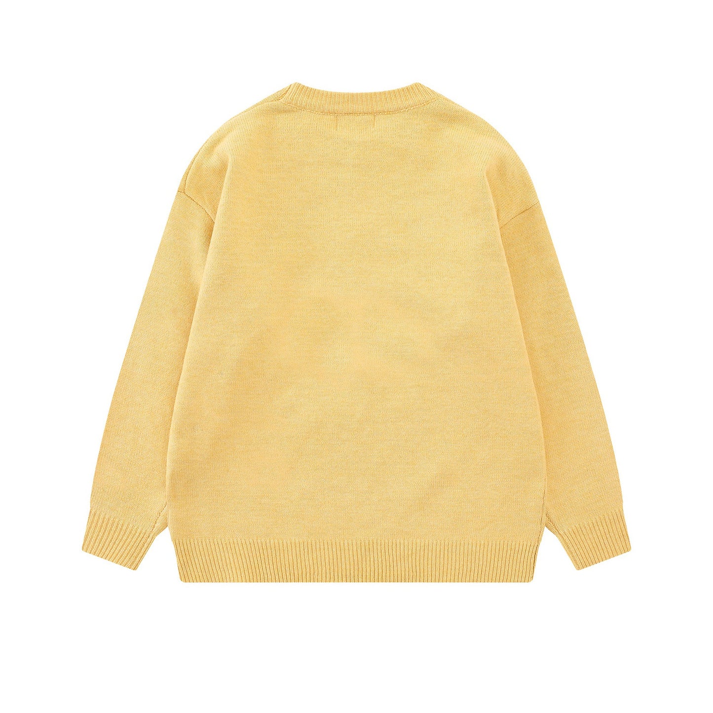 Starfish pattern embroidered sweater