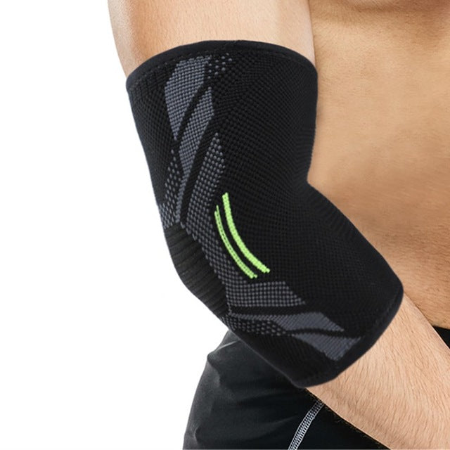Adjustable support sleeve for elbow pain management

