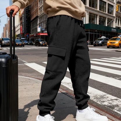 The 'Metro-Trek' Jacquard Utility Commuter Trousers