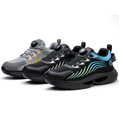 Comfortable slip-resistant work shoes

