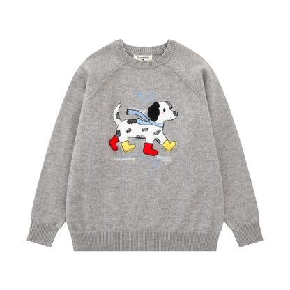 Rain boots spotted puppy sweater