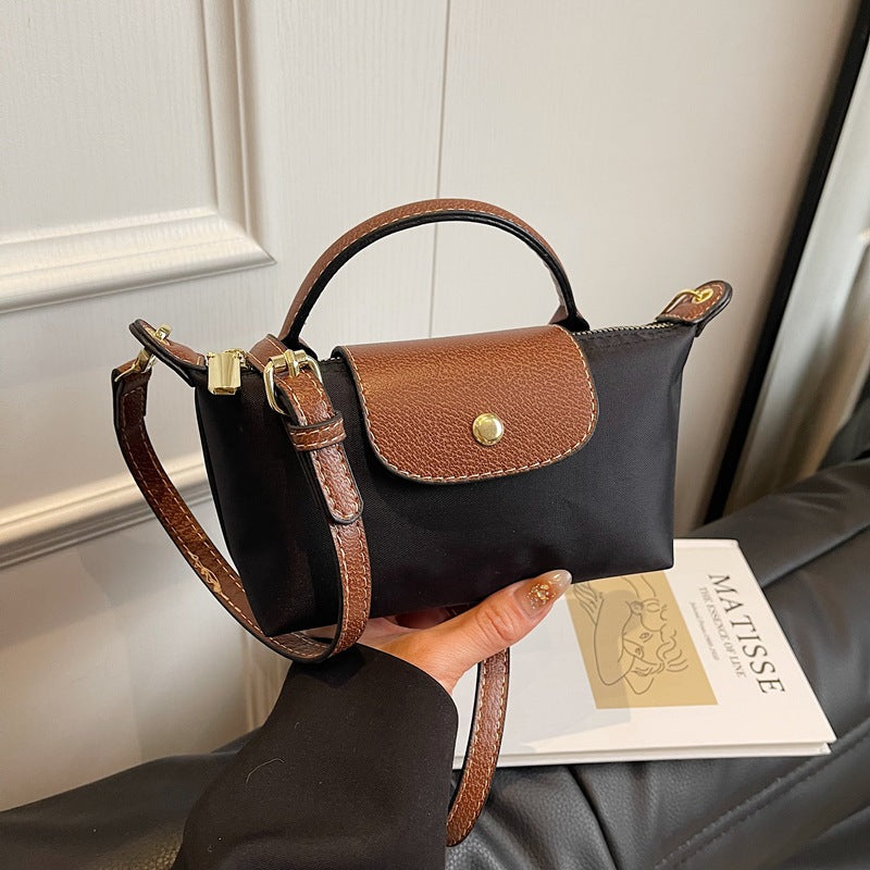 modern mini nylon handbag

