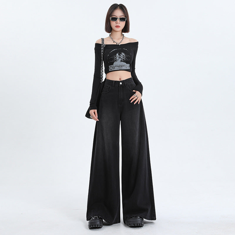 The 'Brooklyn' 90s Retro High-Rise Wide-Leg Jeans