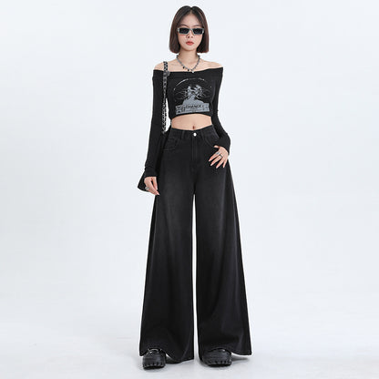 The 'Brooklyn' 90s Retro High-Rise Wide-Leg Jeans