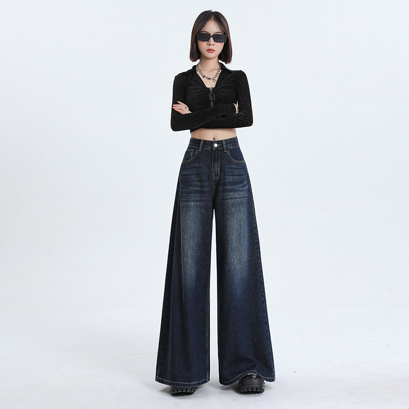 The 'Brooklyn' 90s Retro High-Rise Wide-Leg Jeans