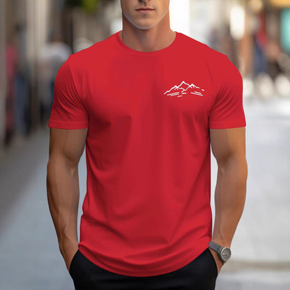 The 'Summit' Relaxed-Fit Cotton Mountain Tee